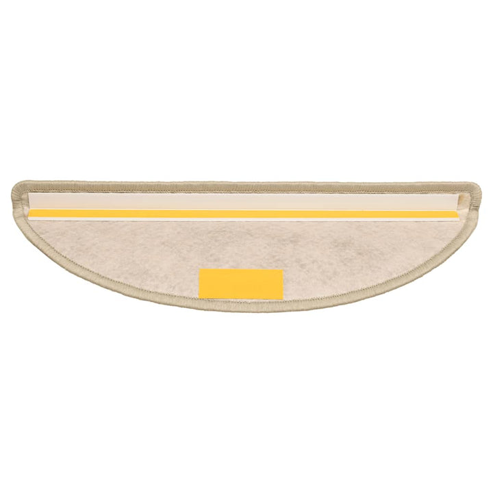 selvklæbende trappemåtter 30 stk. 65x21x4cm sisal-look lysegrøn