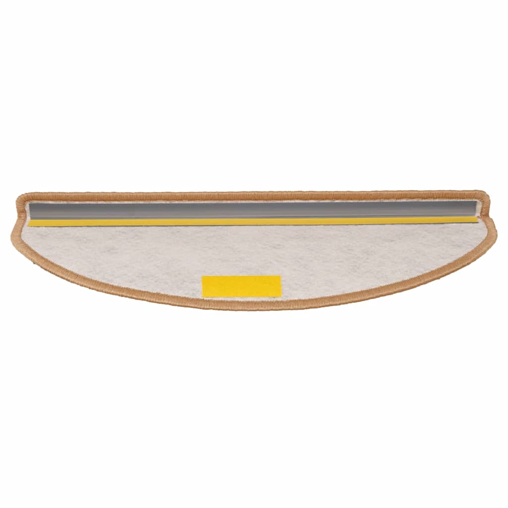 selvklæbende trappemåtter 30 stk. 65x21x4 cm sisal-look sisal