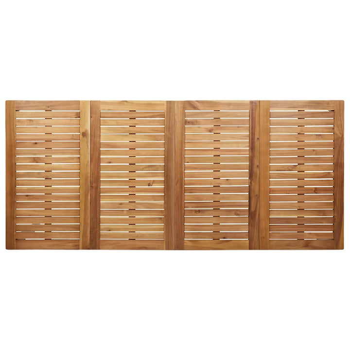 Have Spisebordssæt 7 pcs Massivt teaktræ