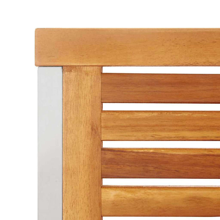 Solseng 3-person 3 pcs Brun 200x60x88cm MassivAkacietræ