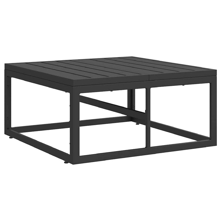 Udendørs Møbler Sort Aluminium