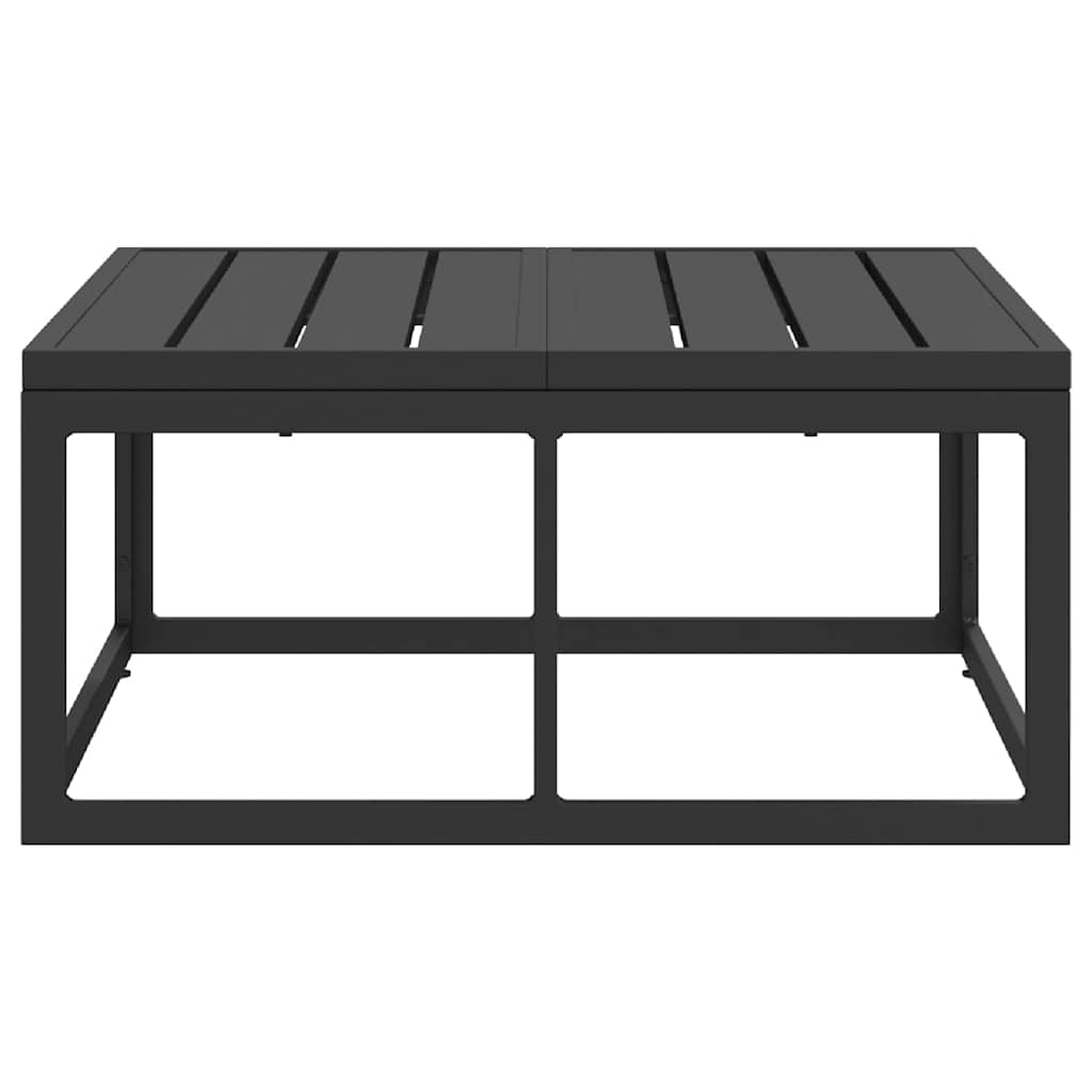 Udendørs Møbler Sort Aluminium
