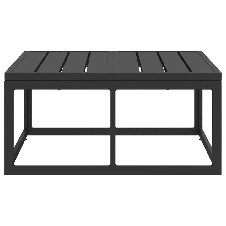 Udendørs Møbler Sort Aluminium