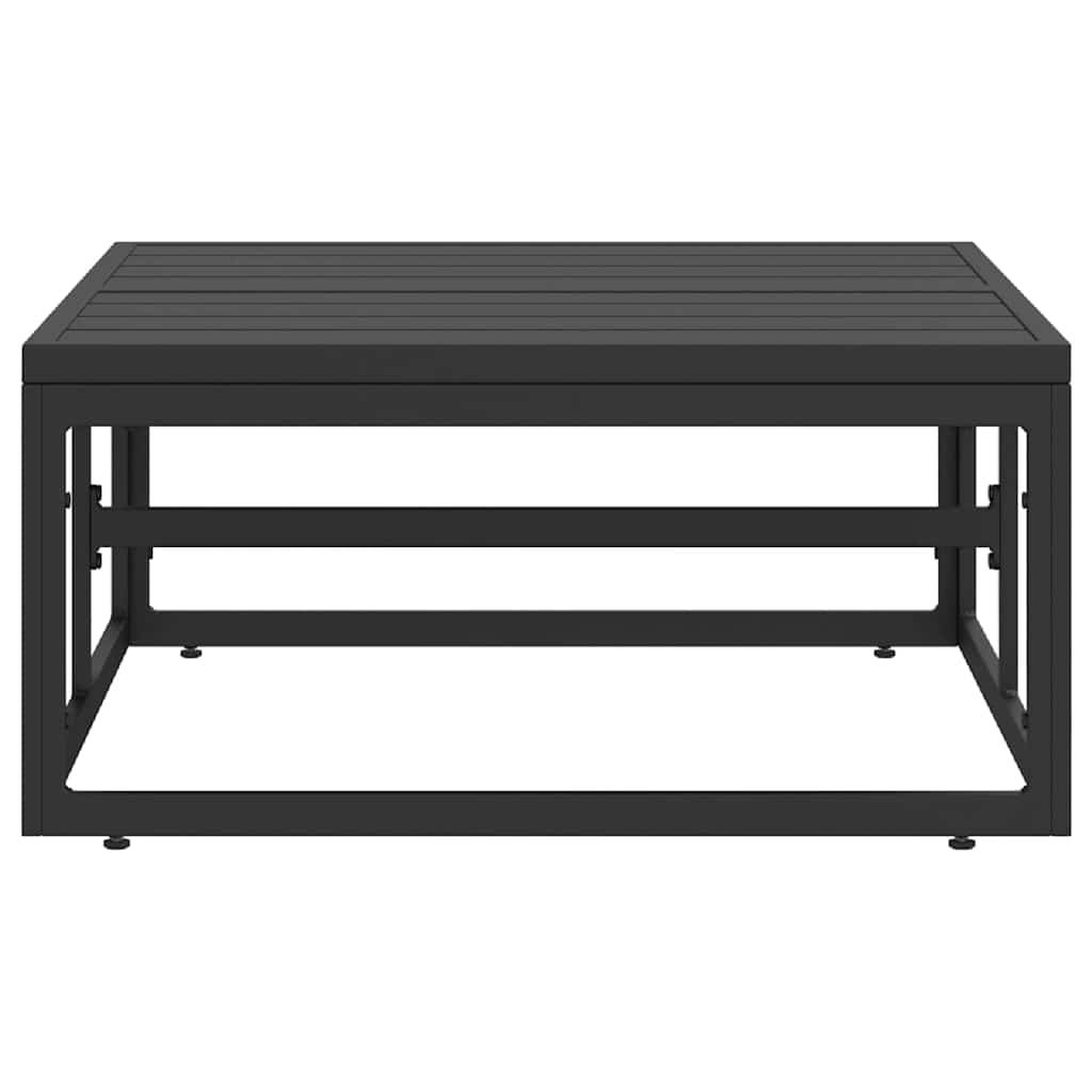 Udendørs Møbler Sort Aluminium
