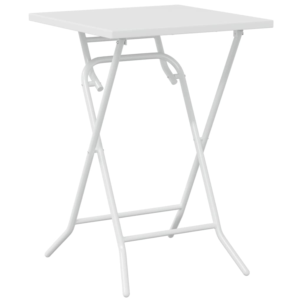Bistrosæt 3 pcs Hvid Stål