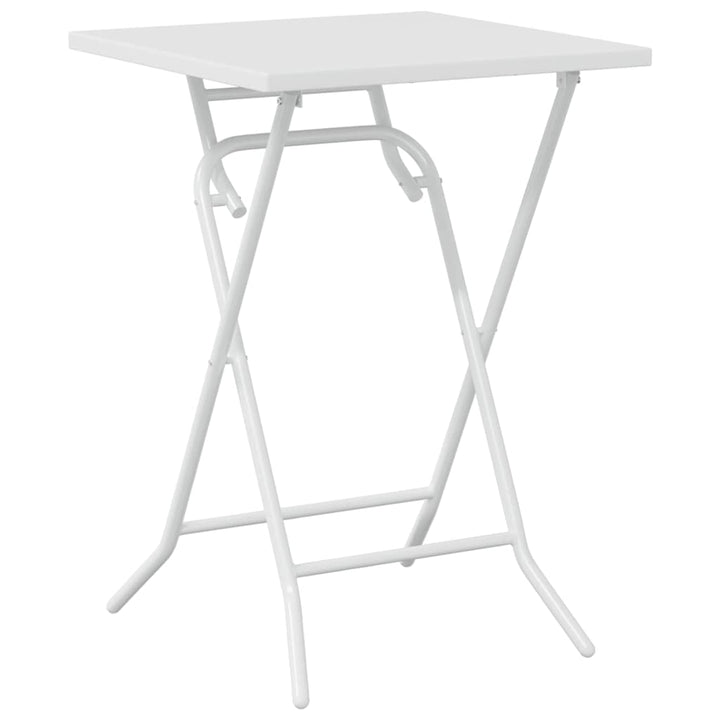 Bistrosæt 3 pcs Hvid Stål