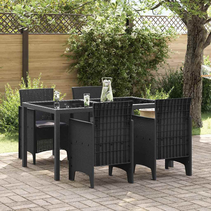 Have Stol 4 pcs Antracit 53 x 49 x 85 cm PP