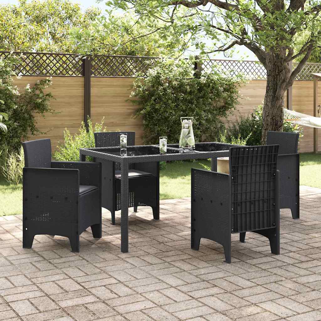 Have Stol 4 pcs Antracit 53 x 49 x 85 cm PP