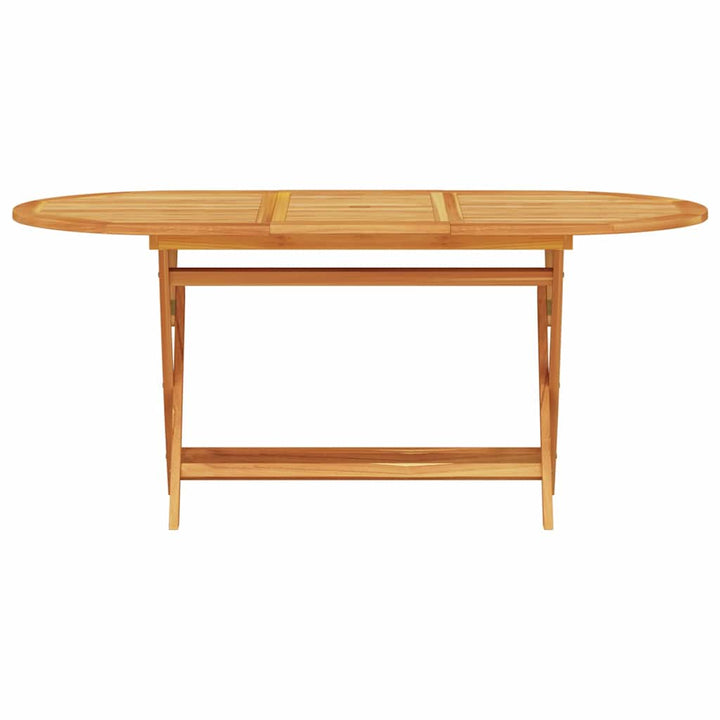 Have Spisebordssæt 9 pcs Brun Massivt akacietræ