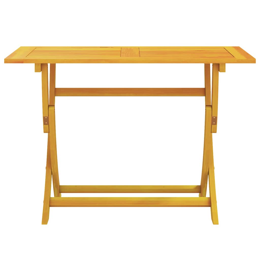 Have Spisebordssæt med pude 5 pcs Brun Massivt akacietræ