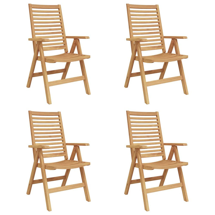 Have Stol 4 pcs Brun 52 x 64.5 x 108 cm Massivt teaktræ