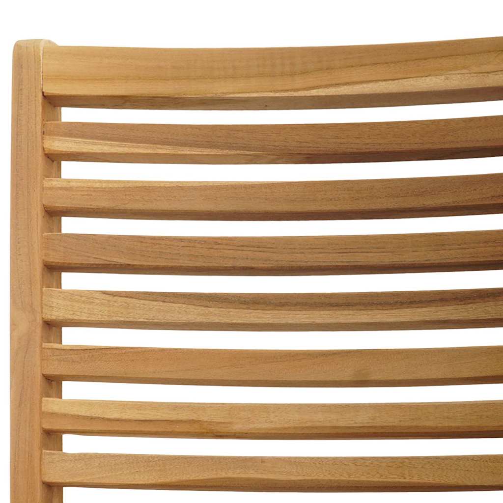 Have Stol 8 pcs Brun 52 x 64.5 x 108 cm Massivt teaktræ