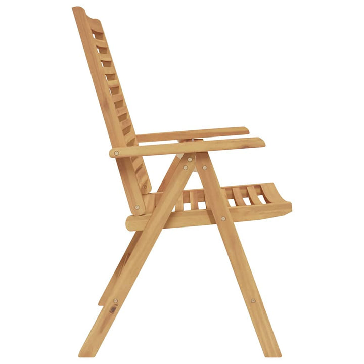 Have Stol 8 pcs Brun 52 x 64.5 x 108 cm Massivt teaktræ