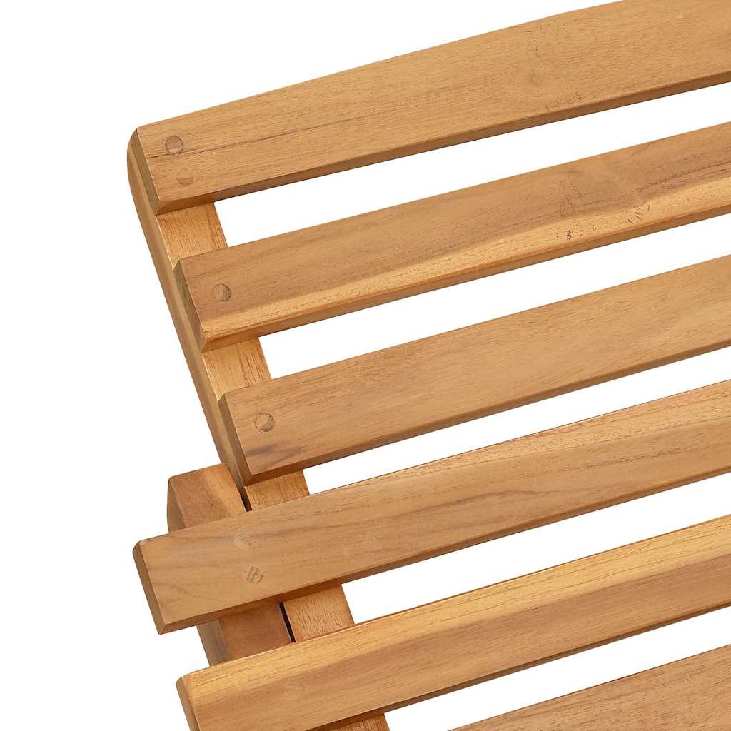 Solstol Brun 184 x 55 x 59 cm Massiv Teaktræ