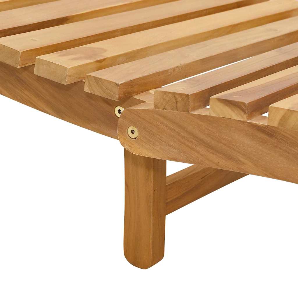 Solstol Brun 184 x 55 x 59 cm Massiv Teaktræ