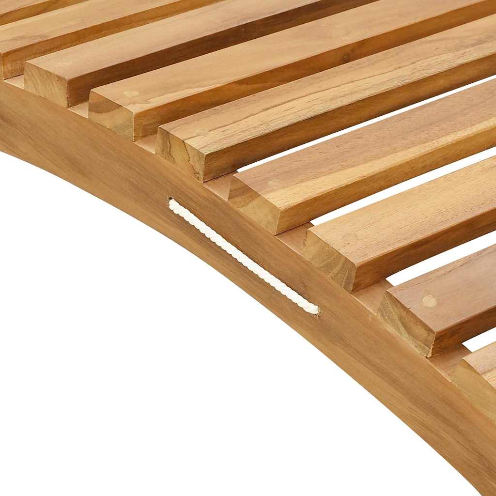 Solstol Brun 184 x 55 x 59 cm Massiv Teaktræ