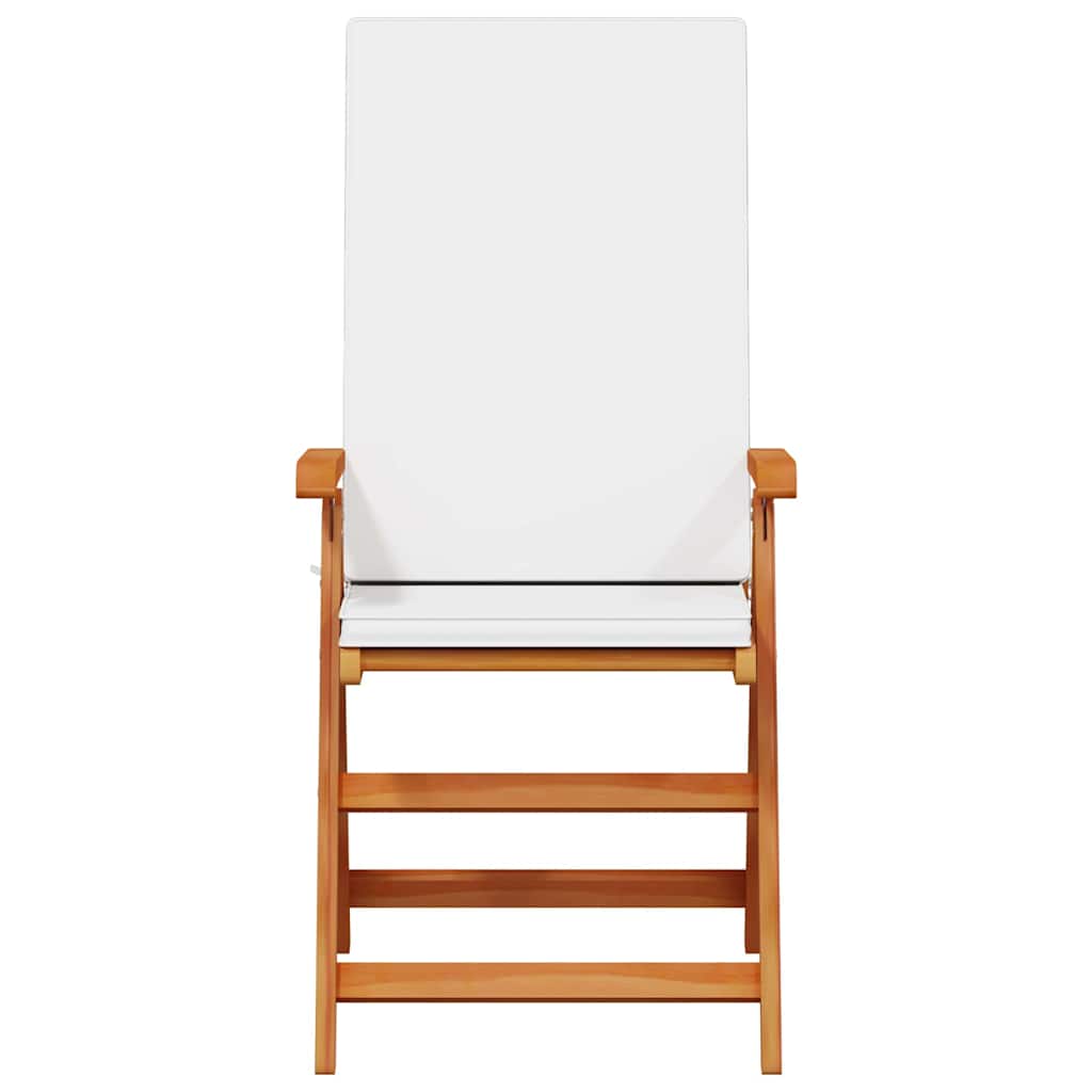 Have Stol med pude 4 pcs Brun 57 x 71.5 x 104cm Massivt teaktræ