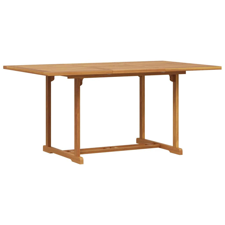 Have Spisebordssæt 7 pcs Naturlig Solidt teaktræ