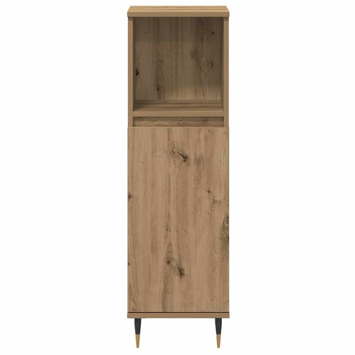 Møbel Sæt til Badeværelse 3 pcs Artisan Egetræ 30 x 30 x 180 cm