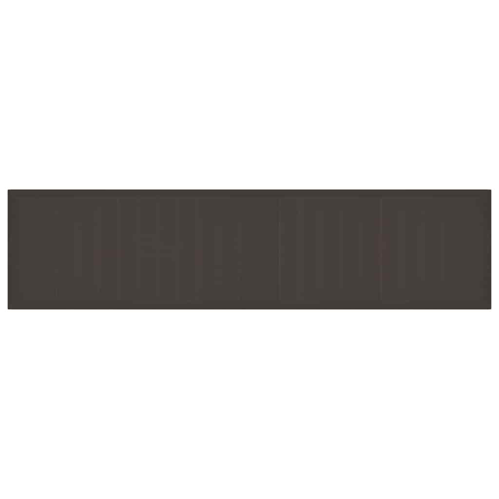 Havemøbel Bord Brun 400 x 100 x 73 cm polyrattan