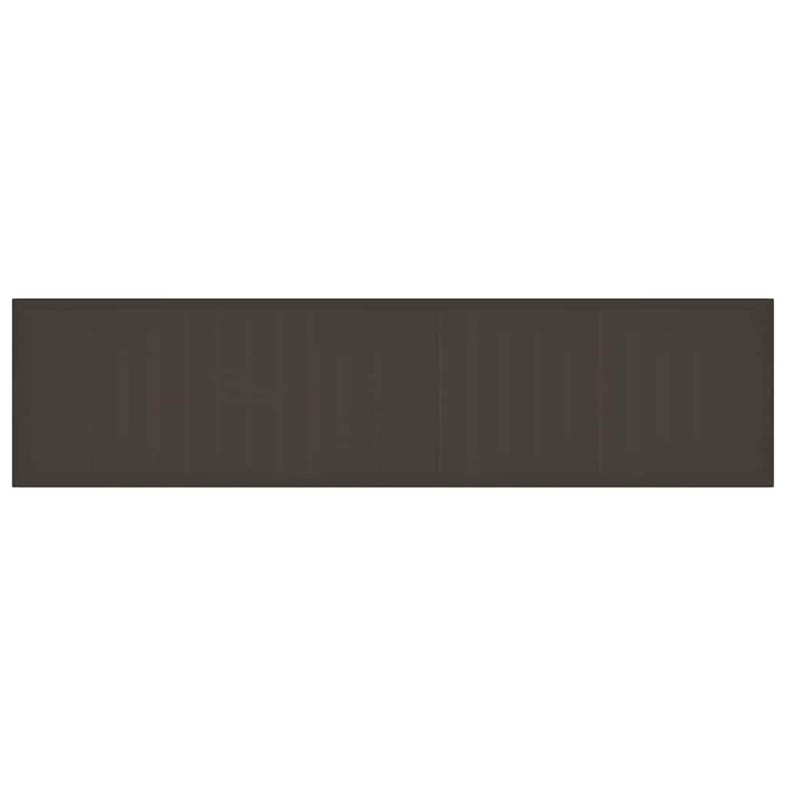 Havemøbel Bord Brun 400 x 100 x 73 cm polyrattan