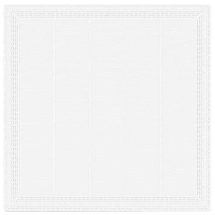 Have Spisebordssæt 5 pcs Hvid Polt rattan