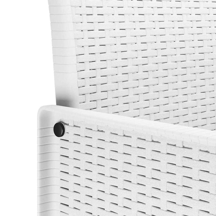 Have Spisebordssæt 11 pcs Hvid Polt rattan