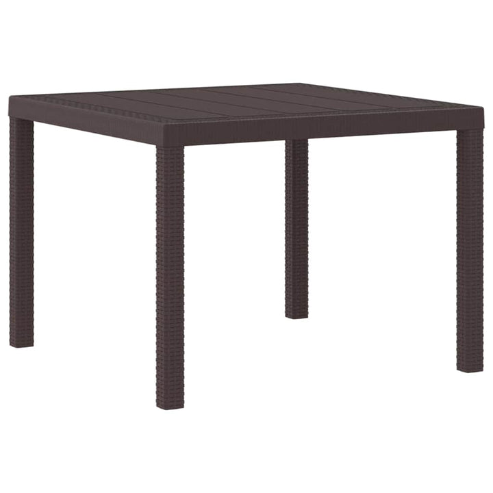 Have Spisebordssæt 3 pcs Brun Polt rattan