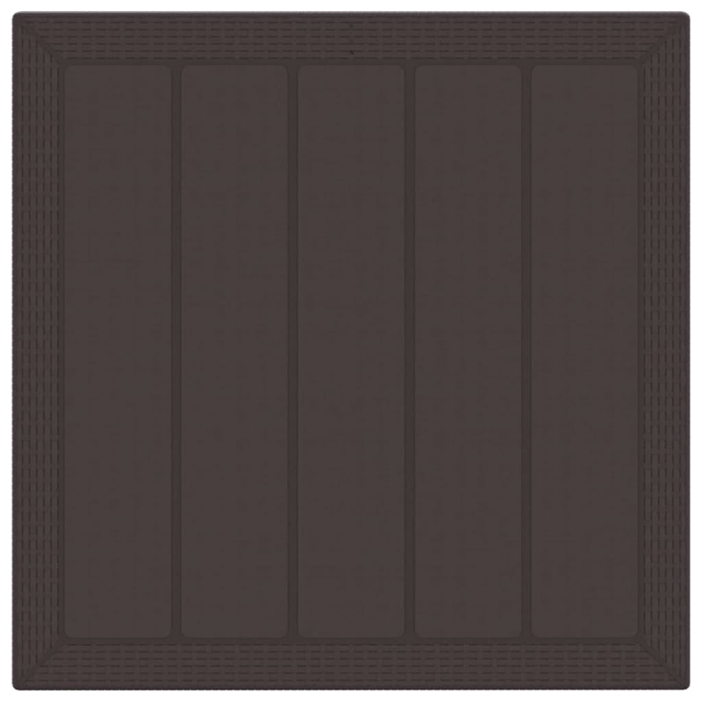 Have Spisebordssæt 3 pcs Brun Polt rattan