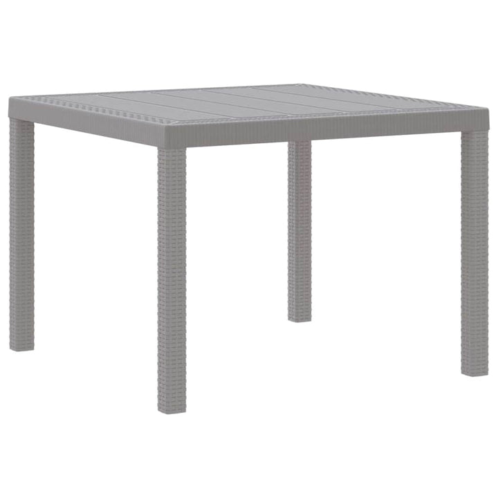Have Spisebordssæt 3 pcs Lysegrå Polt rattan