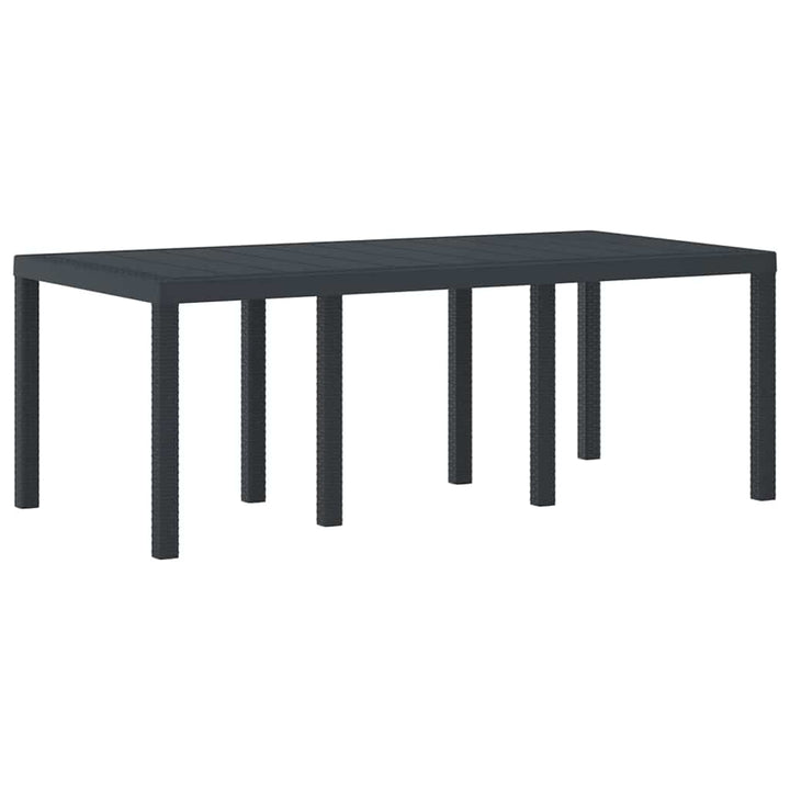 Have Spisebordssæt 7 pcs Antracit Polt rattan