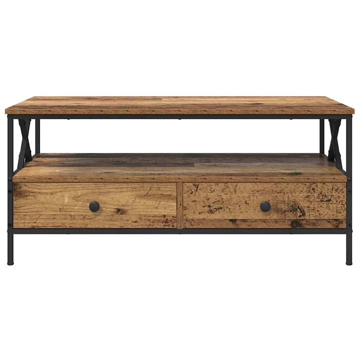 Sofabord Gammelt træ 100 x 51 x 45 cm Konstrueret træ