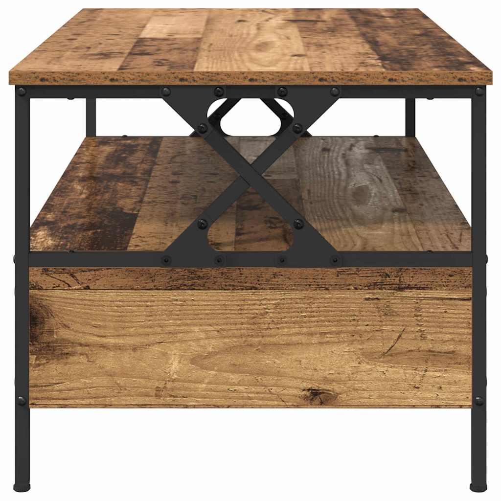 Sofabord Gammelt træ 100 x 51 x 45 cm Konstrueret træ