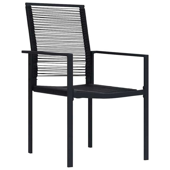 Have Spisebordssæt 3 pcs Sort PVC rattan