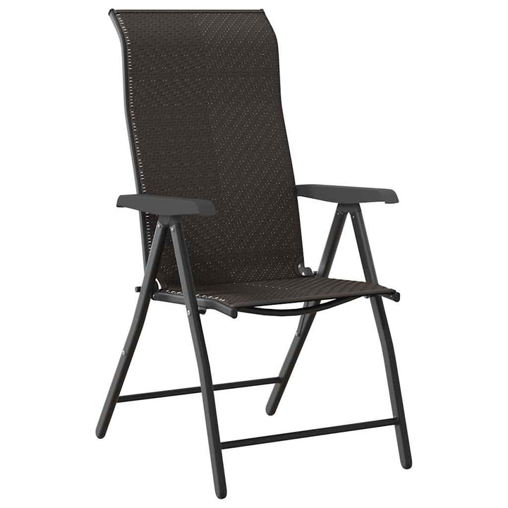 Have Spisebordssæt 3 pcs Sort kaffe Poly rattan