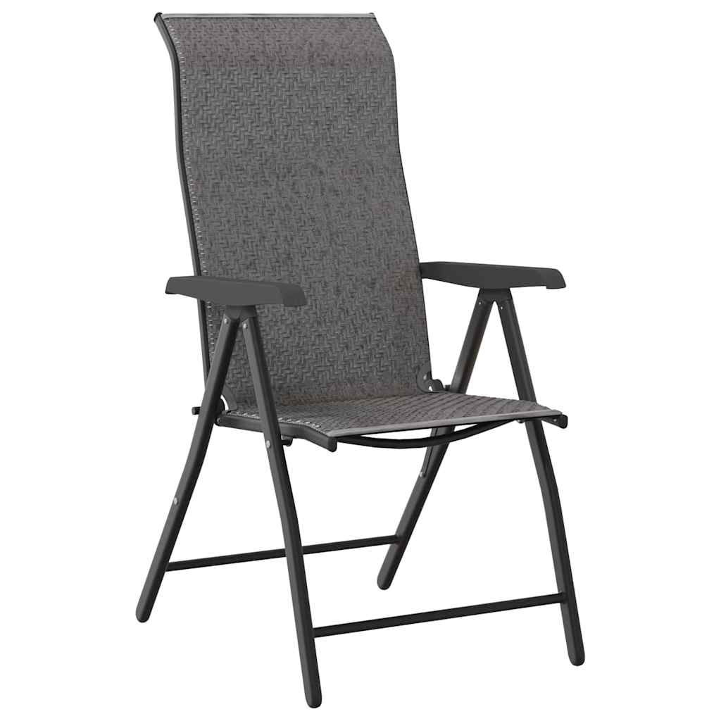 Have Spisebordssæt 3 pcs Grå Poly rattan