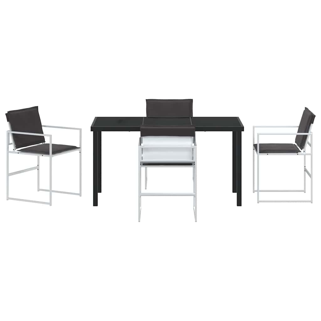 Have Spisebordssæt 5 pcs Hvid 140 x 70 x 73 cm