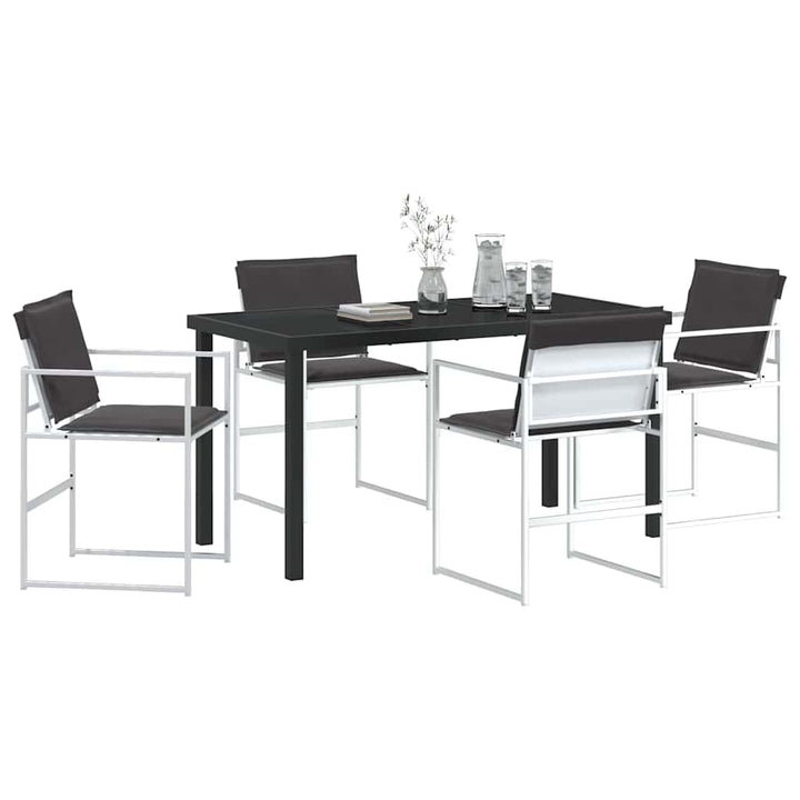 Have Spisebordssæt 5 pcs Hvid 140 x 70 x 73 cm