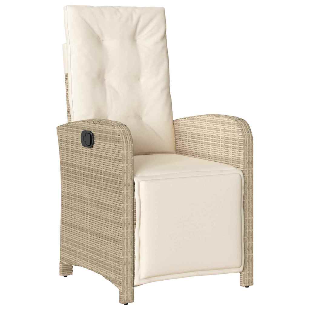 Have Spisebordssæt 3 pcs Beige polyrattan