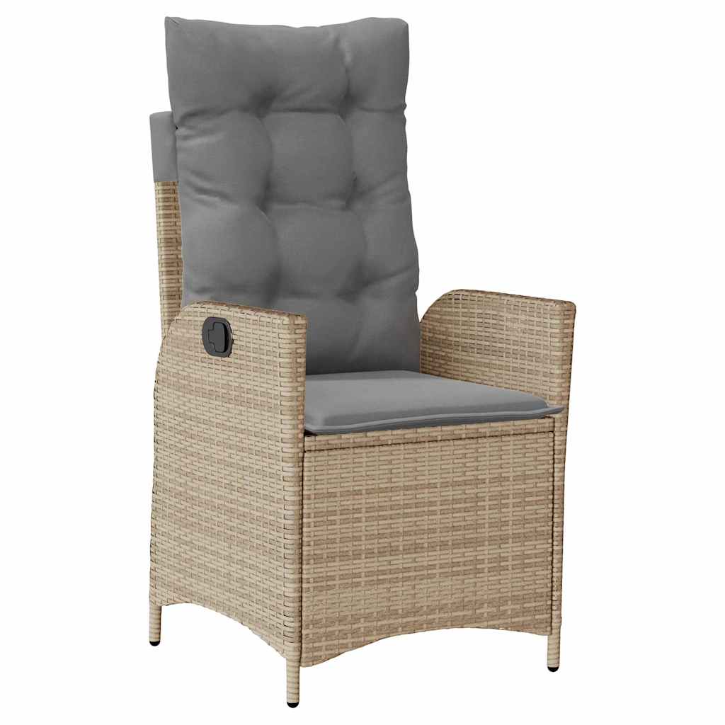 Have Spisebordssæt 3 pcs Beige polyrattan