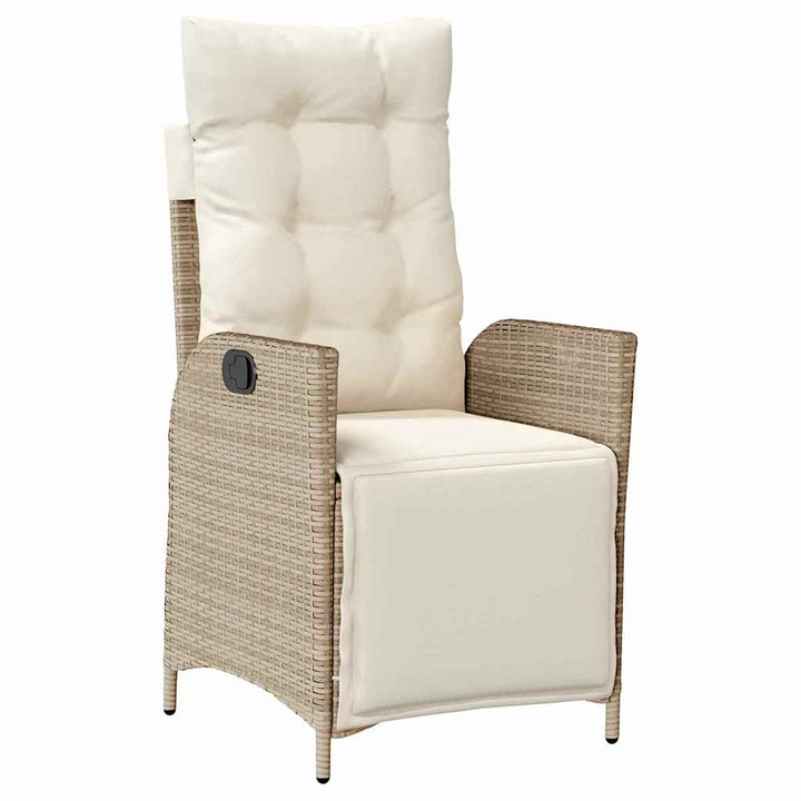 Have Spisebordssæt 3 pcs Beige Poly rattan
