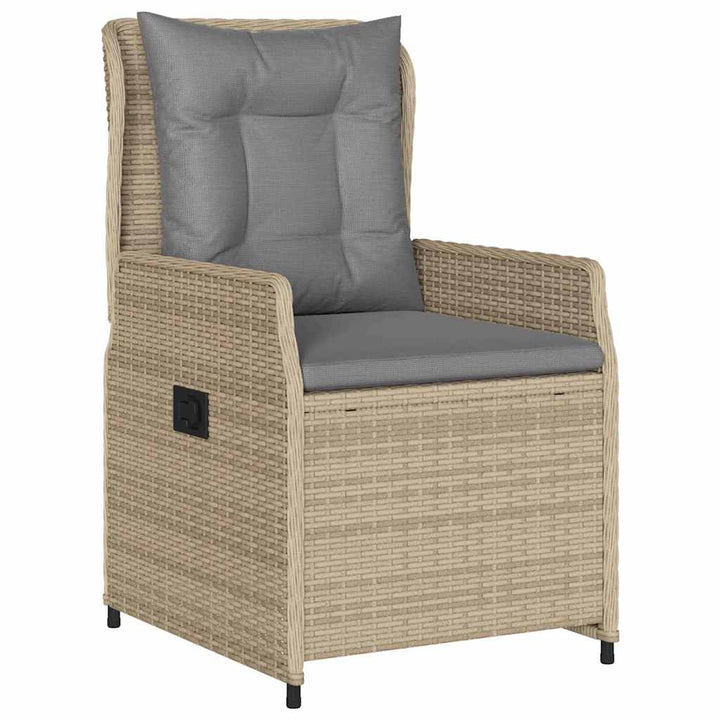Have Spisebordssæt 3 pcs Beige polyrattan