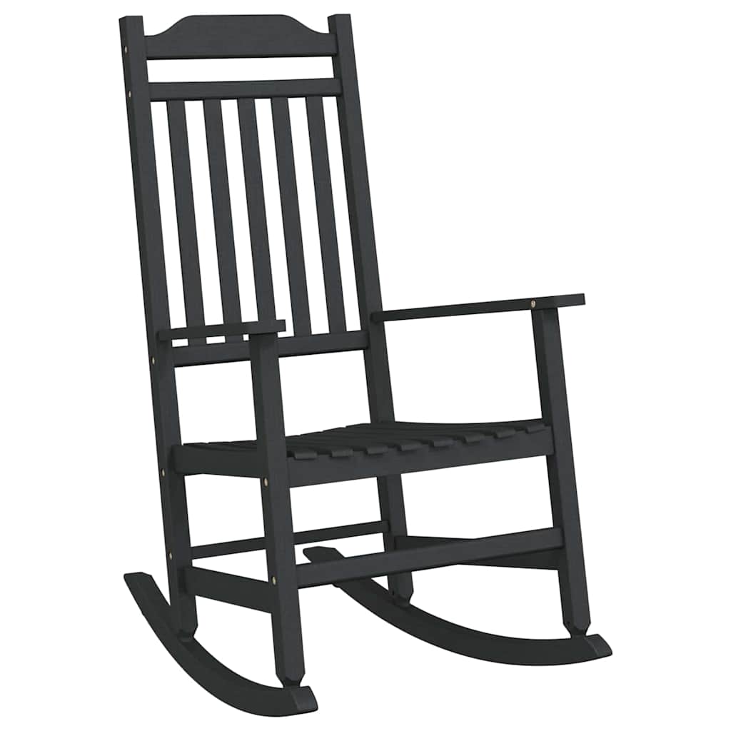 Gyngestol Sort 65 x 84 x 114 cm Polyethylen