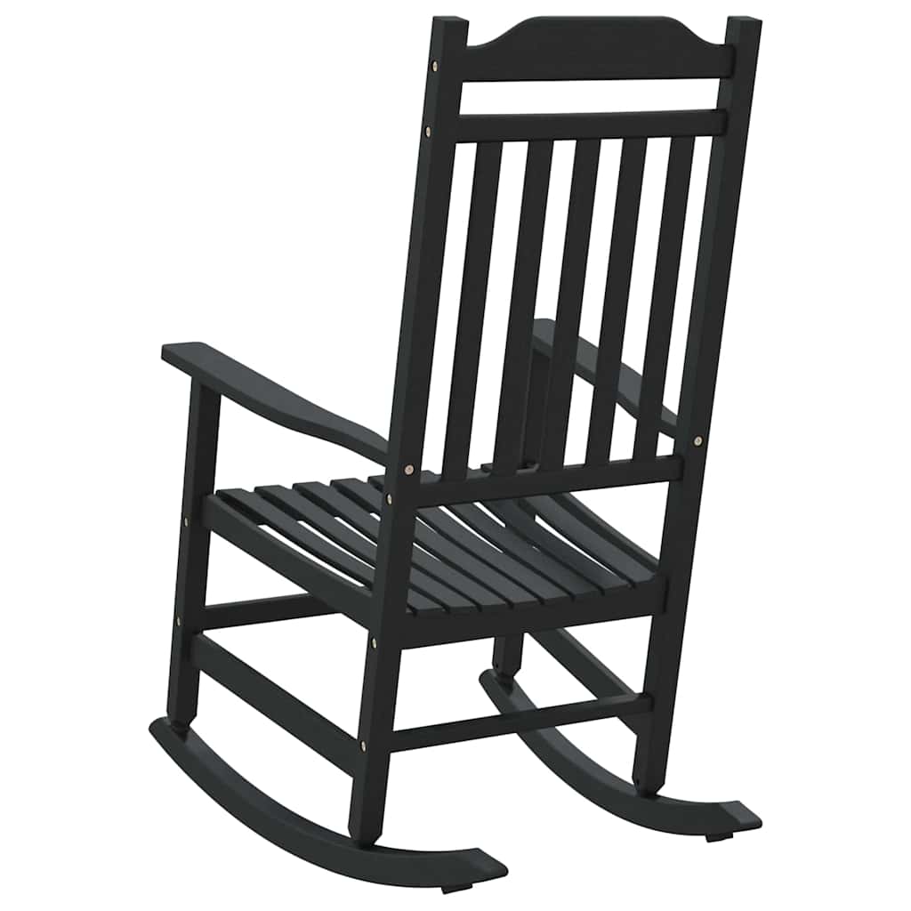 Gyngestol Sort 65 x 84 x 114 cm Polyethylen