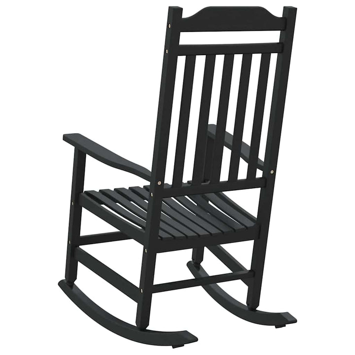 Gyngestol Sort 65 x 84 x 114 cm Polyethylen