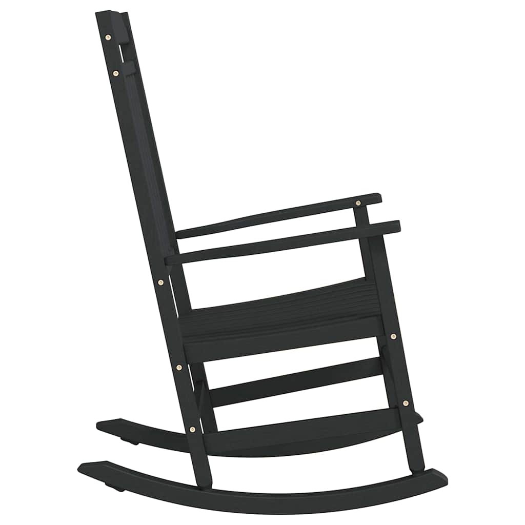Gyngestol Sort 65 x 84 x 114 cm Polyethylen
