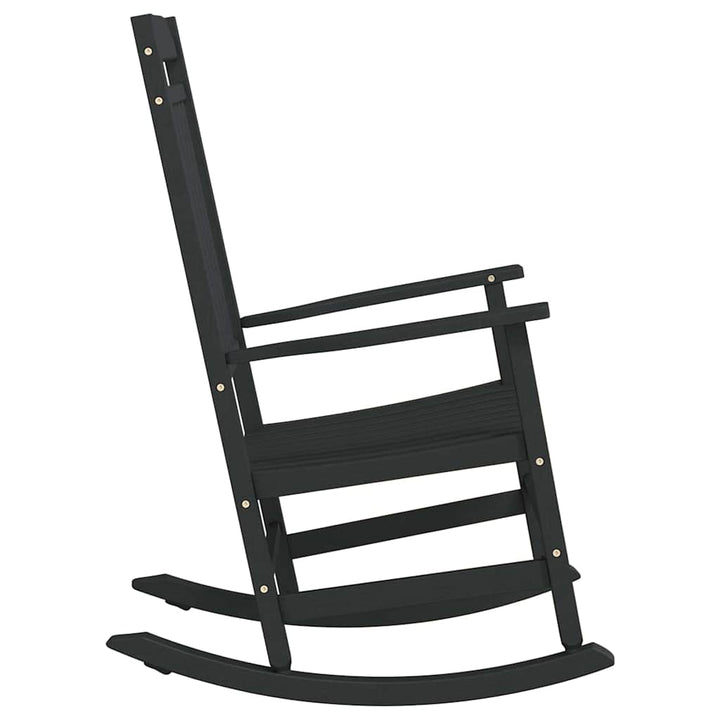 Gyngestol Sort 65 x 84 x 114 cm Polyethylen
