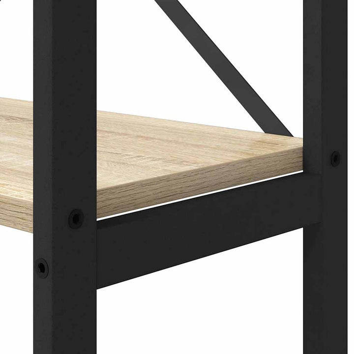 Bogreol Sonoma-eg 156 x 25 x 167.5 cm Konstrueret træ
