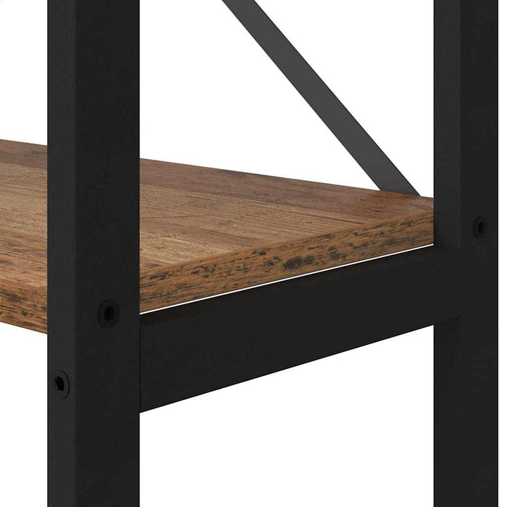 Bogreol Gammelt træ 156 x 25 x 167.5 cm Konstrueret træ