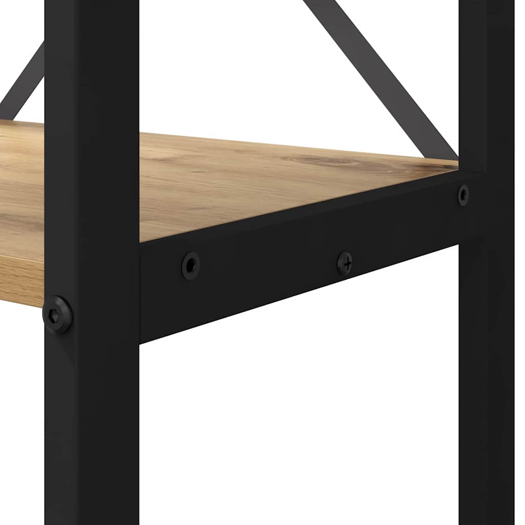 Bogreol artisan eg 80 x 30 x 188 cm Konstrueret træ